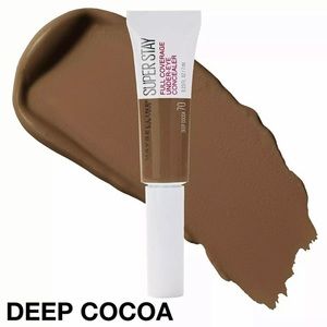 Maybelline Superstay Full Coverage Concealer #70 Deep Cocoa New